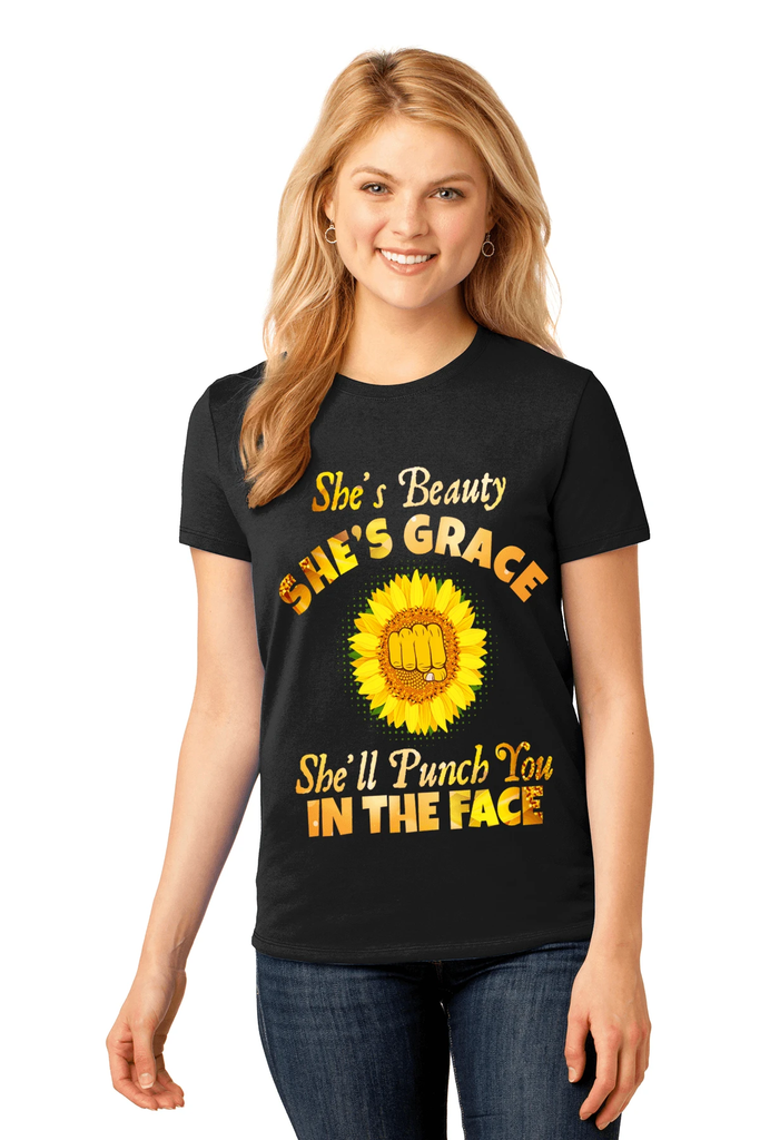 She's Beauty, She's Grace, She'll Punch You In The Face