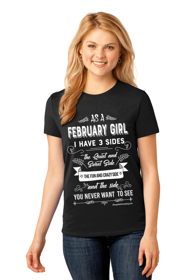 As a February Girl I have 3 Sides