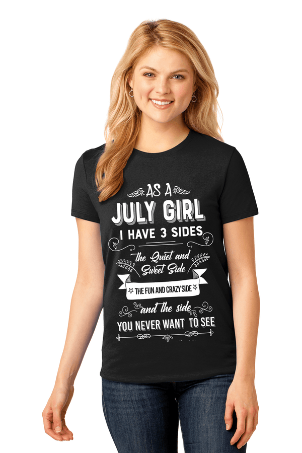As a July Girl I have 3 Sides