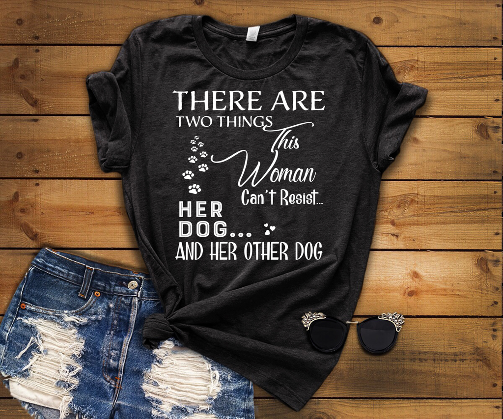 There Are Two Things This Woman Can't Resist Her Dog And Her Other dog..